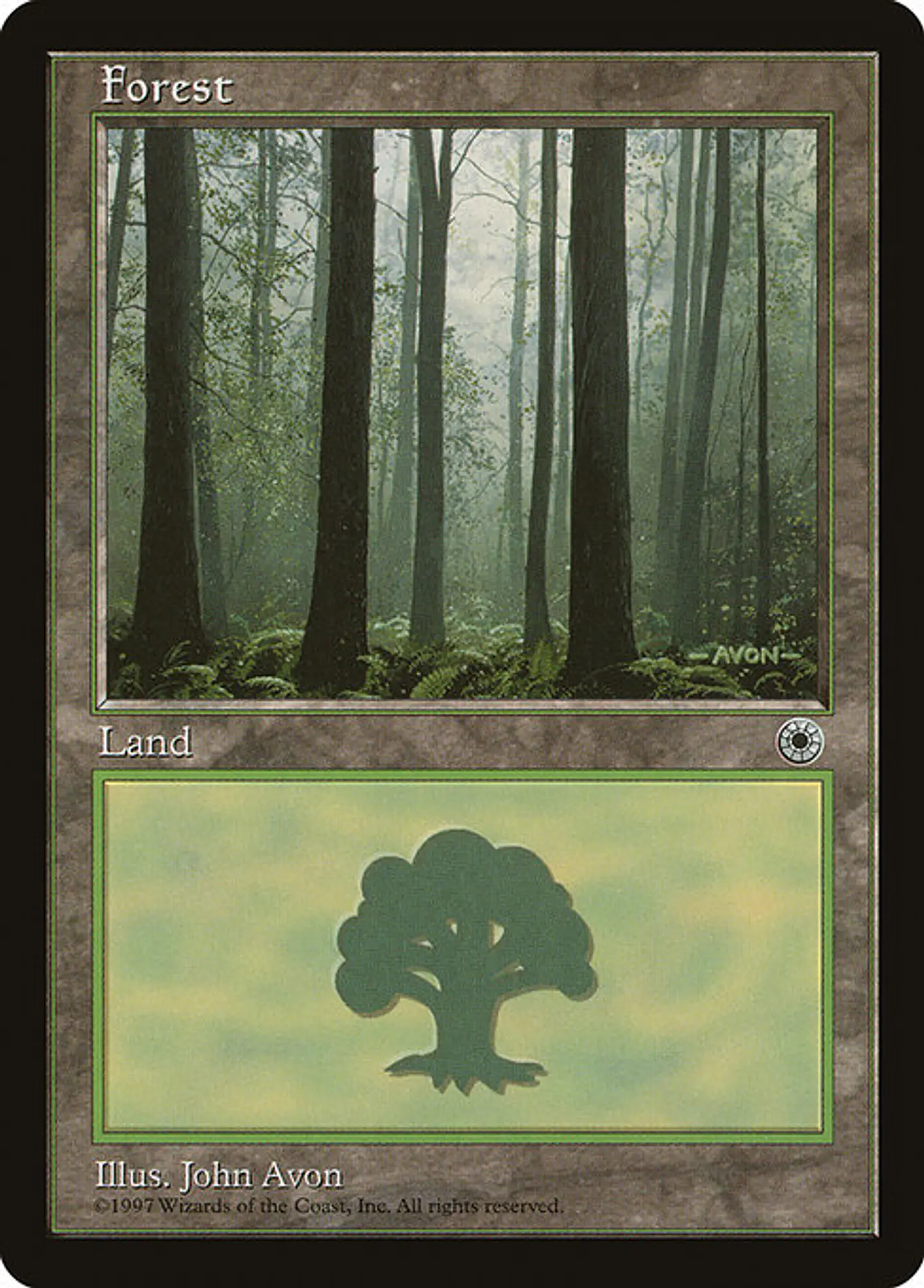 Carta Magic - Forest - Idioma: Español - Edicion: Portal 1