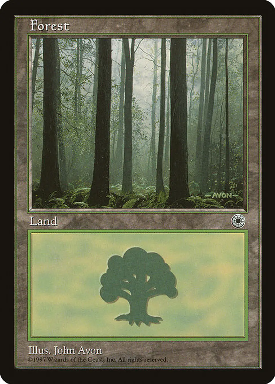 Carta Magic - Forest - Idioma: Español - Edicion: Portal 1