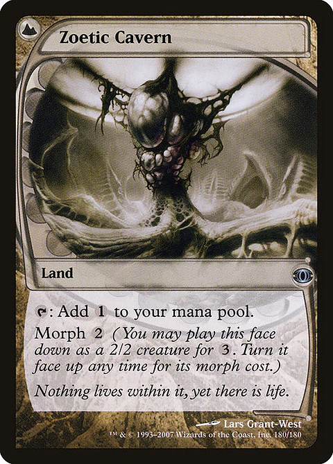 Carta Magic - FOIL Zoetic Cavern - Idioma: Ingles - Edicion: Future Sight