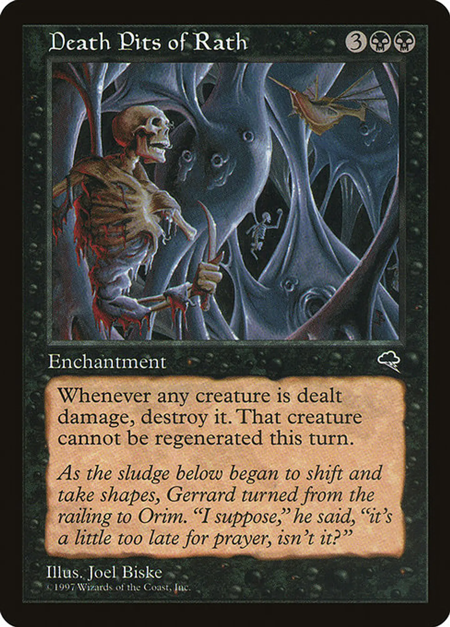 Carta Magic - Death Pits of Rath - Idioma: Ingles - Edicion: Tempest 1