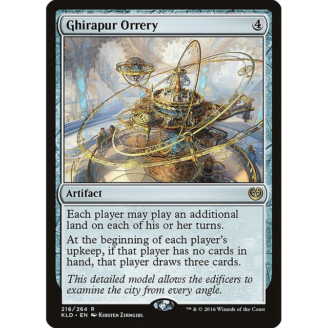 Carta Magic - Ghirapur Orrery - Idioma: Ingles - Edicion: Kaladesh