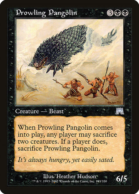 Carta Magic - FOIL Prowling Pangolin - Idioma: Ingles - Edicion: Onslaught