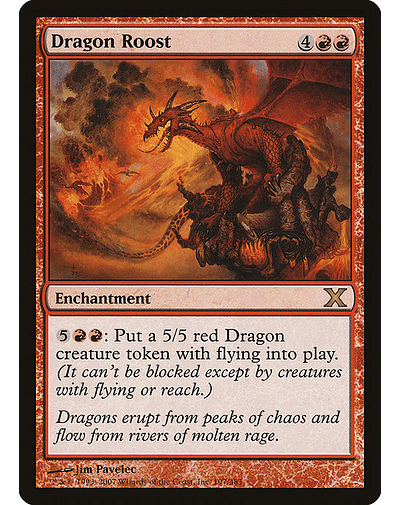 Carta Magic - Dragon Roost - Idioma: Ingles - Edicion: Tenth Edition