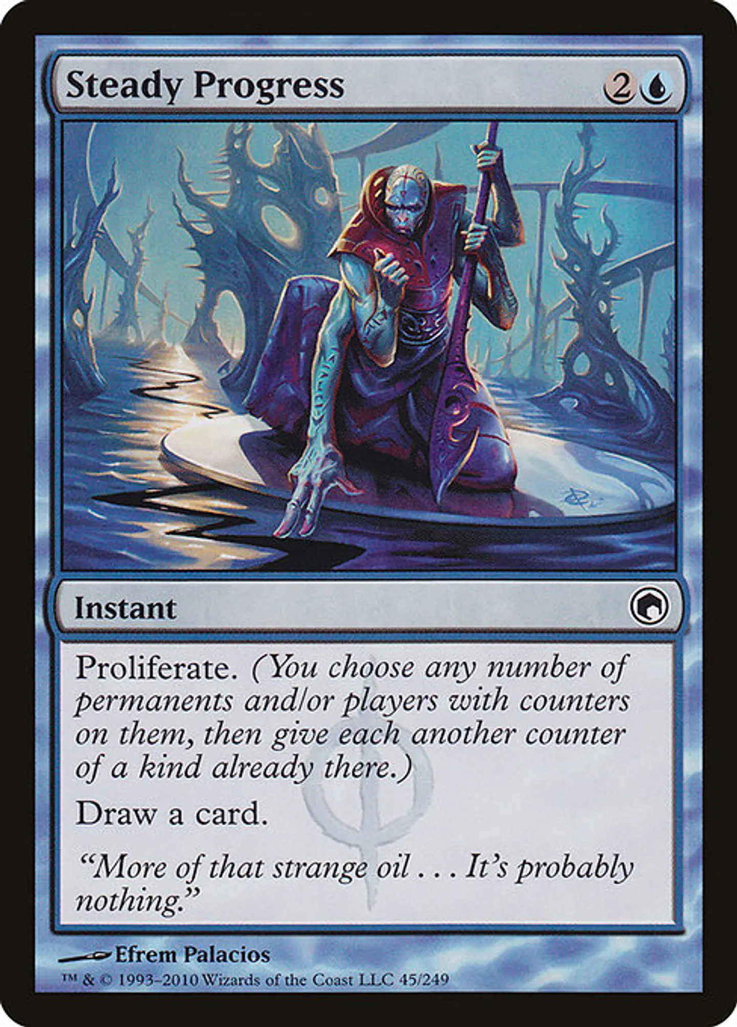 Carta Magic - FOIL Steady Progress - Idioma: Ingles - Edicion: Scars of Mirrodin 1