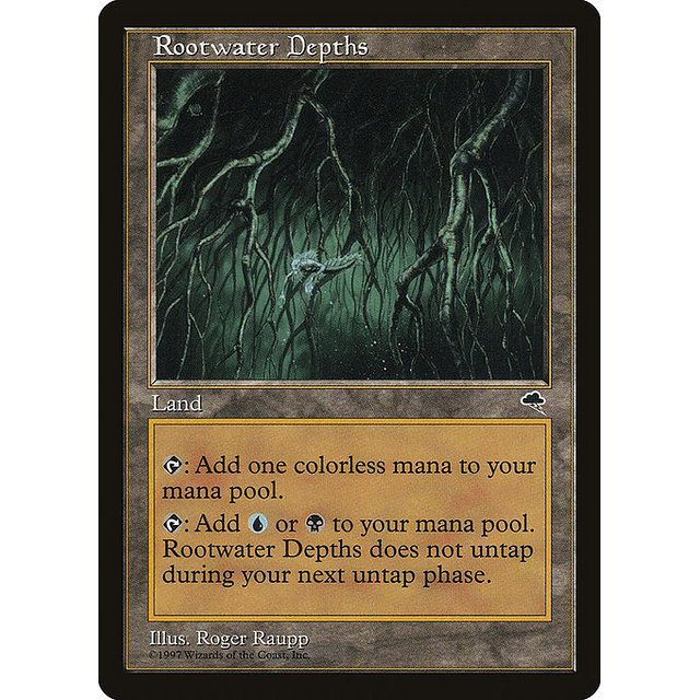 Carta Magic - Rootwater Depths - Idioma: Español - Edicion: Tempest