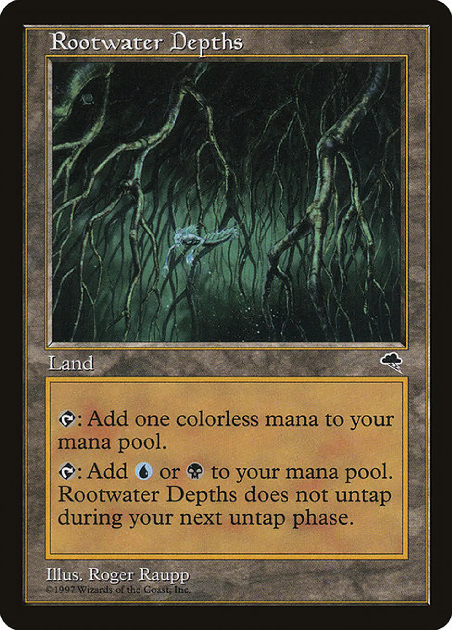 Carta Magic - Rootwater Depths - Idioma: Español - Edicion: Tempest 1