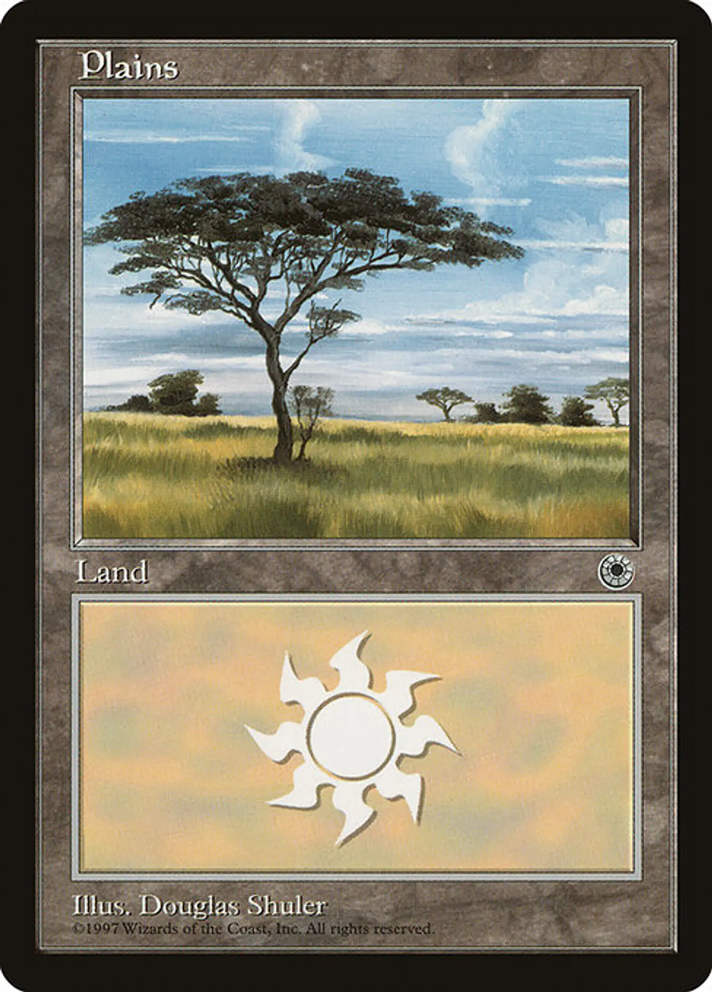 Carta Magic - Plains - Idioma: Español - Edicion: Portal 1