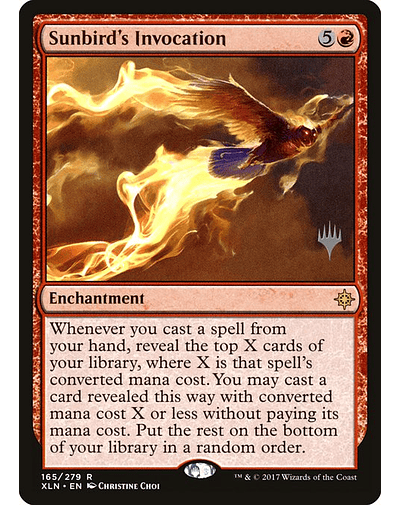 Carta Magic - Sunbird's Invocation - Idioma: Español - Edicion: Ixalan Promos