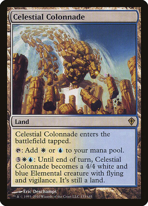 Carta Magic - Celestial Colonnade - Idioma: Español - Edicion: Worldwake