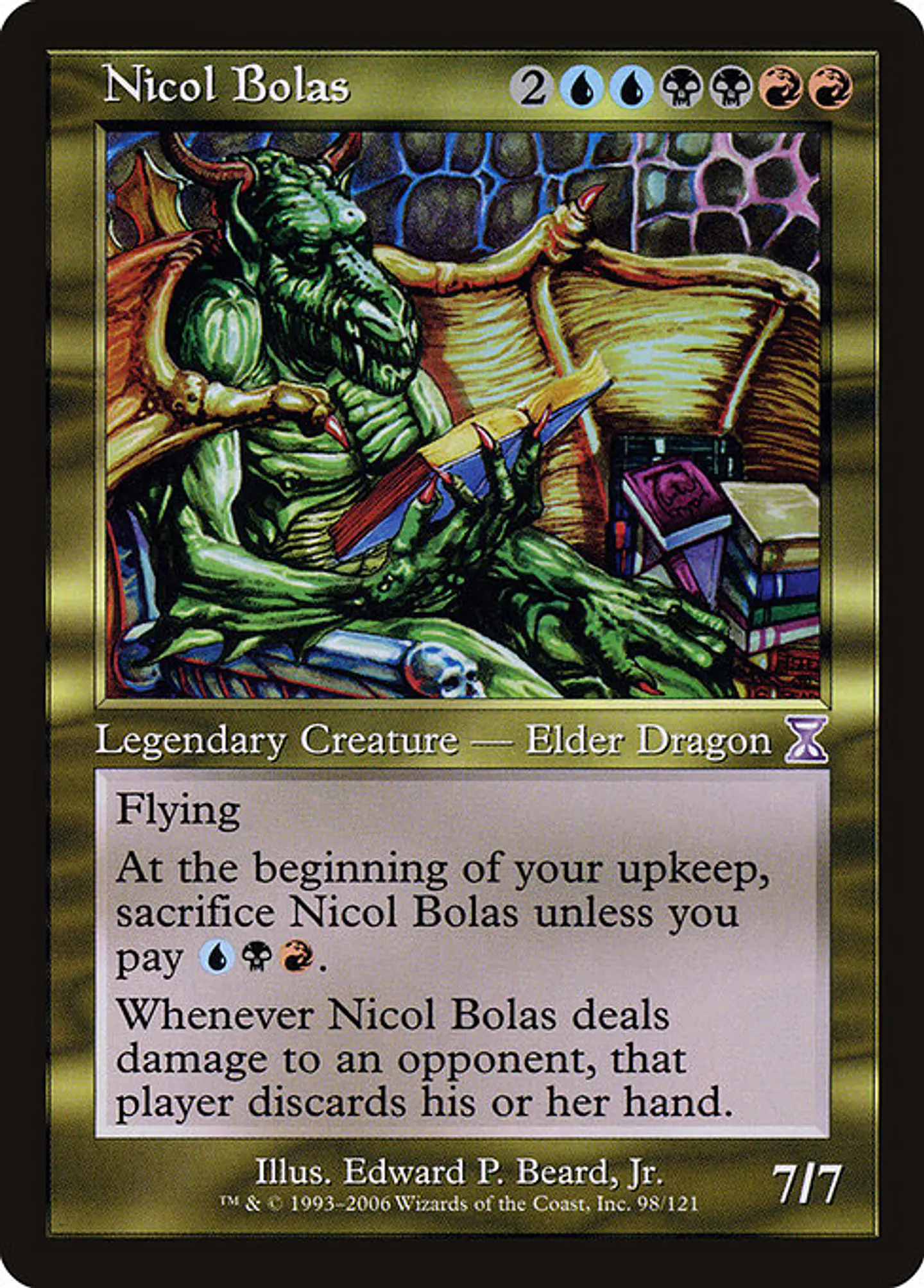 Carta Magic - Nicol Bolas - Idioma: Ingles - Edicion: Time Spiral Timeshifted 1