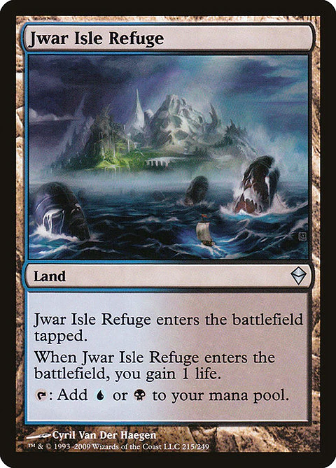 Carta Magic - FOIL Jwar Isle Refuge - Idioma: Ingles - Edicion: Zendikar