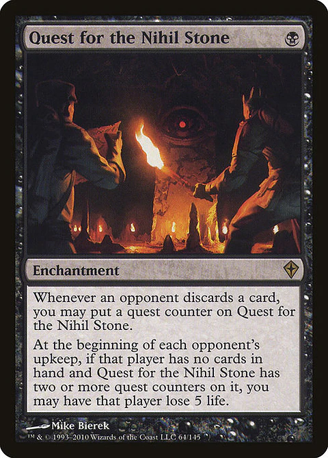 Carta Magic - Quest for the Nihil Stone - Idioma: Español - Edicion: Worldwake
