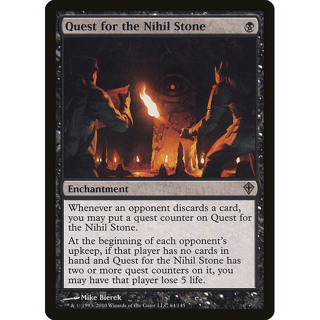 Carta Magic - Quest for the Nihil Stone - Idioma: Español - Edicion: Worldwake