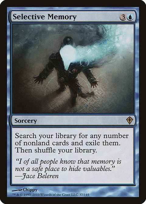 Carta Magic - FOIL Selective Memory - Idioma: Español - Edicion: Worldwake