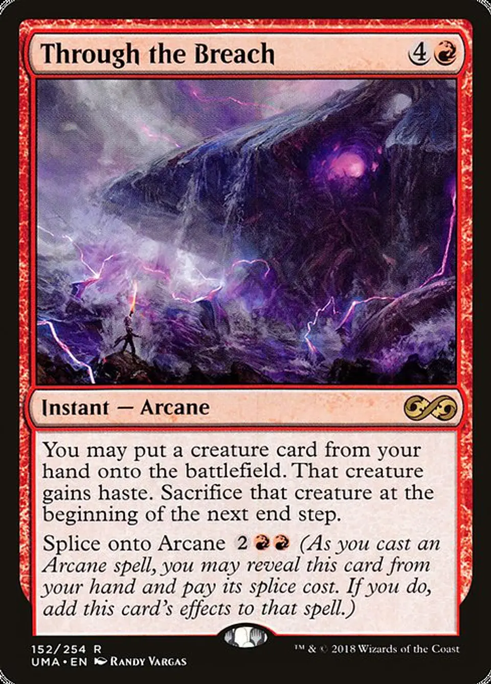 Carta Magic - Through the Breach - Idioma: Ingles - Edicion: Ultimate Masters 1