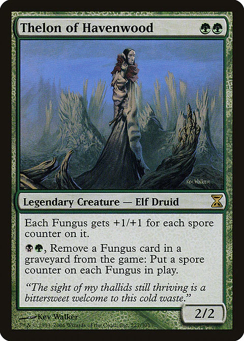 Carta Magic - FOIL Thelon of Havenwood - Idioma: Español - Edicion: Time Spiral