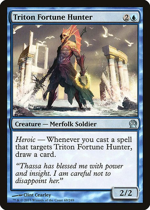 Carta Magic - FOIL Triton Fortune Hunter - Idioma: Ingles - Edicion: Theros