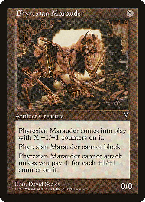 Carta Magic - Phyrexian Marauder - Idioma: Ingles - Edicion: Visions