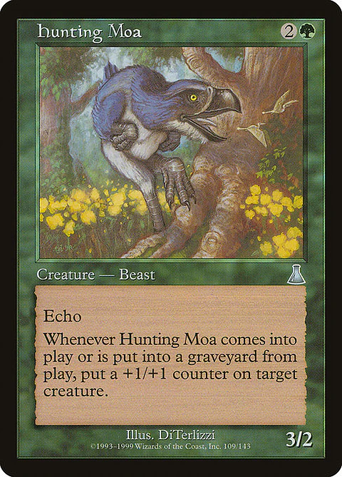 Carta Magic - FOIL Hunting Moa - Idioma: Ingles - Edicion: Urza's Destiny
