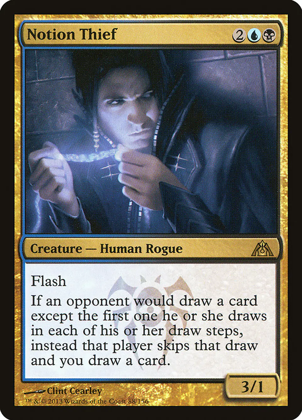 Carta Magic - Notion Thief - Idioma: Ingles - Edicion: Dragon's Maze 1