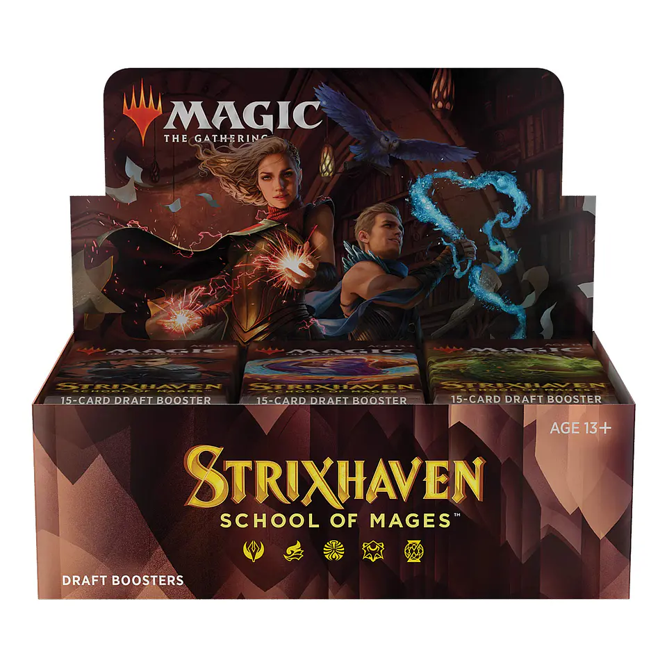 Caja de 36 Sobres de cartas Magic Strixhaven Ingles 1