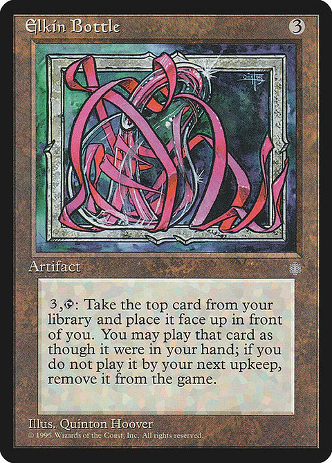 Carta Magic - Elkin Bottle - Idioma: Español - Edicion: Ice Age