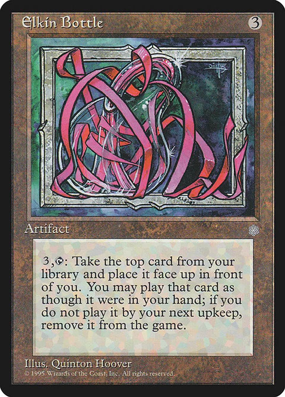 Carta Magic - Elkin Bottle - Idioma: Español - Edicion: Ice Age 1
