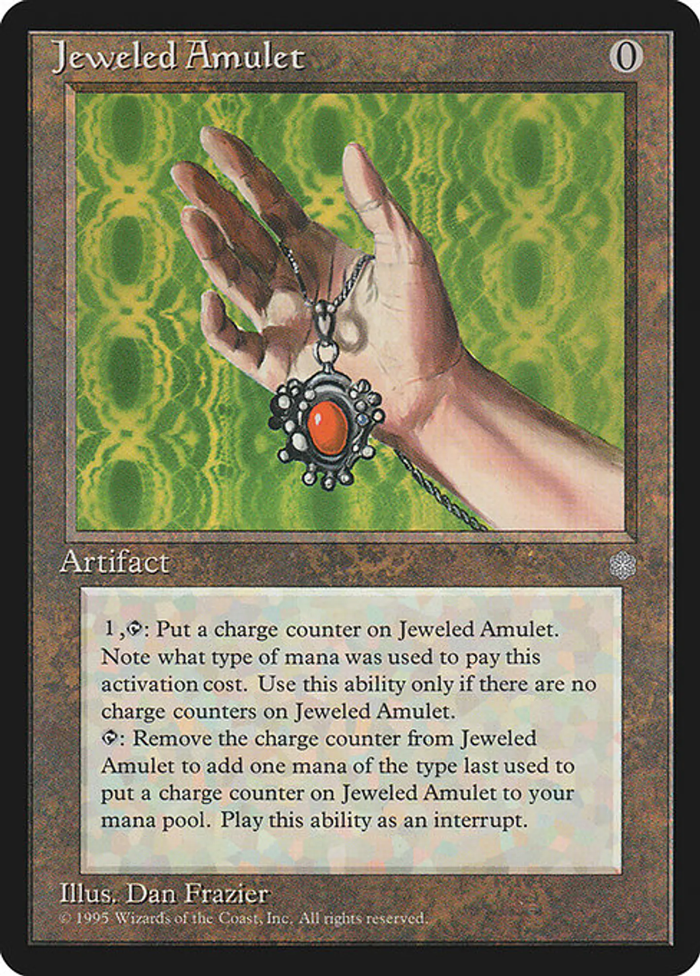 Carta Magic - Jeweled Amulet - Idioma: Español - Edicion: Ice Age 1