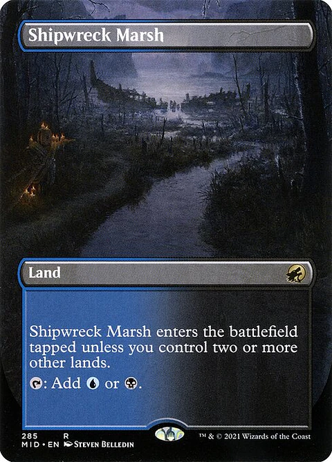 Carta Magic - FOIL Shipwreck Marsh - Idioma: Ingles - Edicion: Innistrad: Midnight Hunt