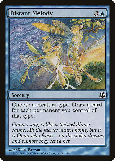 Carta Magic - Distant Melody - Idioma: Ingles - Edicion: Morningtide