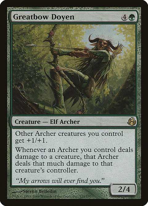 Carta Magic - Greatbow Doyen - Idioma: Ingles - Edicion: Morningtide