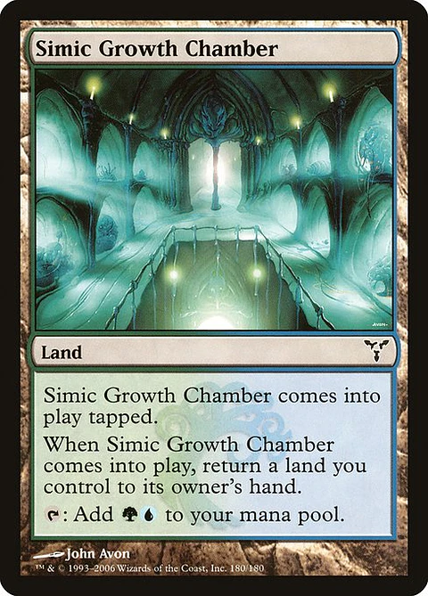 Carta Magic - Simic Growth Chamber - Idioma: Ingles - Edicion: Dissension