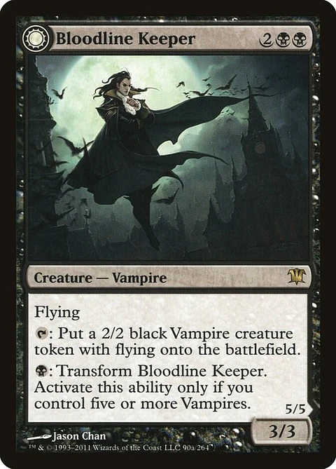 Carta Magic - Bloodline Keeper - Idioma: Español - Edicion: Innistrad