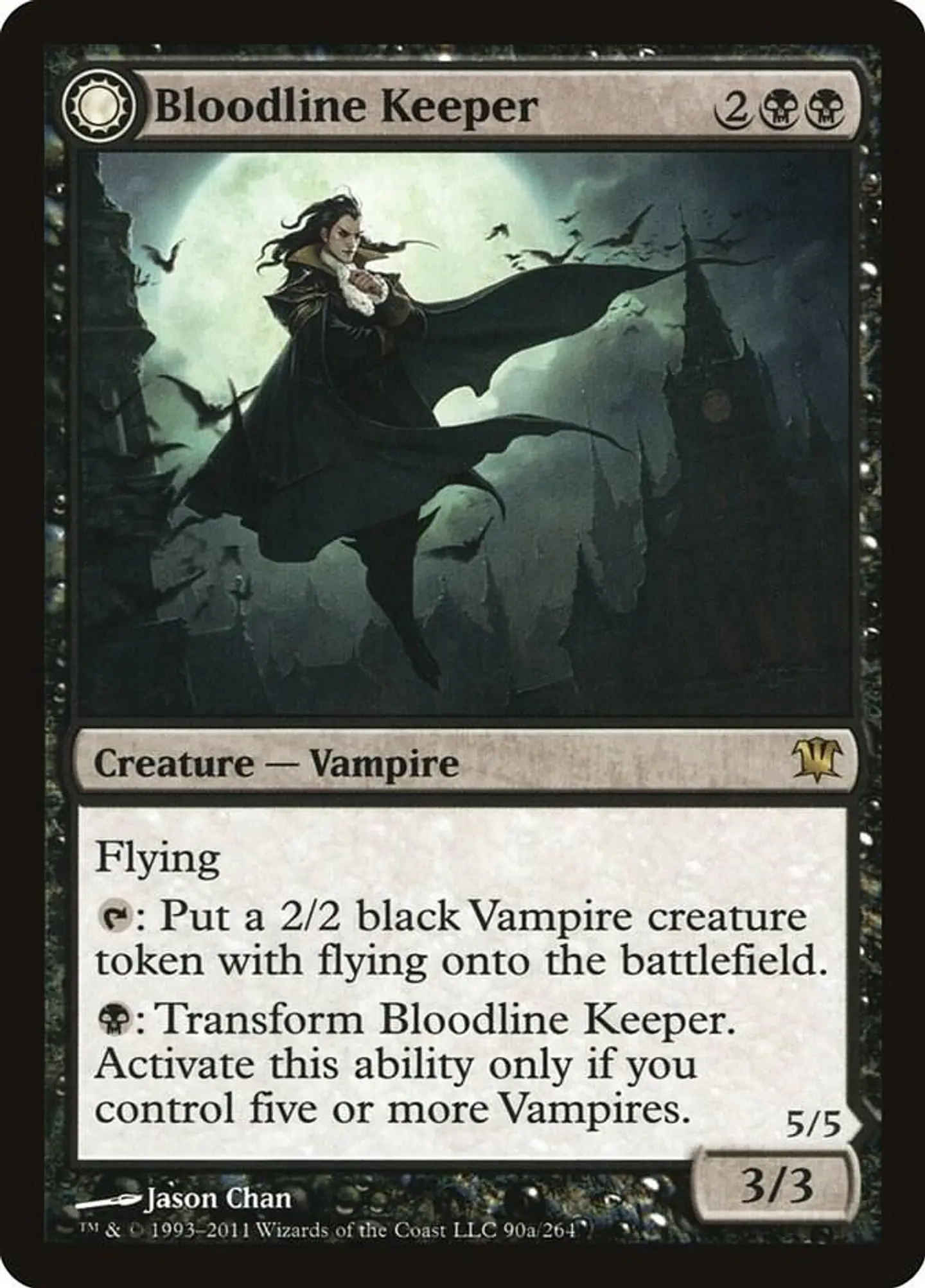 Carta Magic - Bloodline Keeper - Idioma: Español - Edicion: Innistrad 1