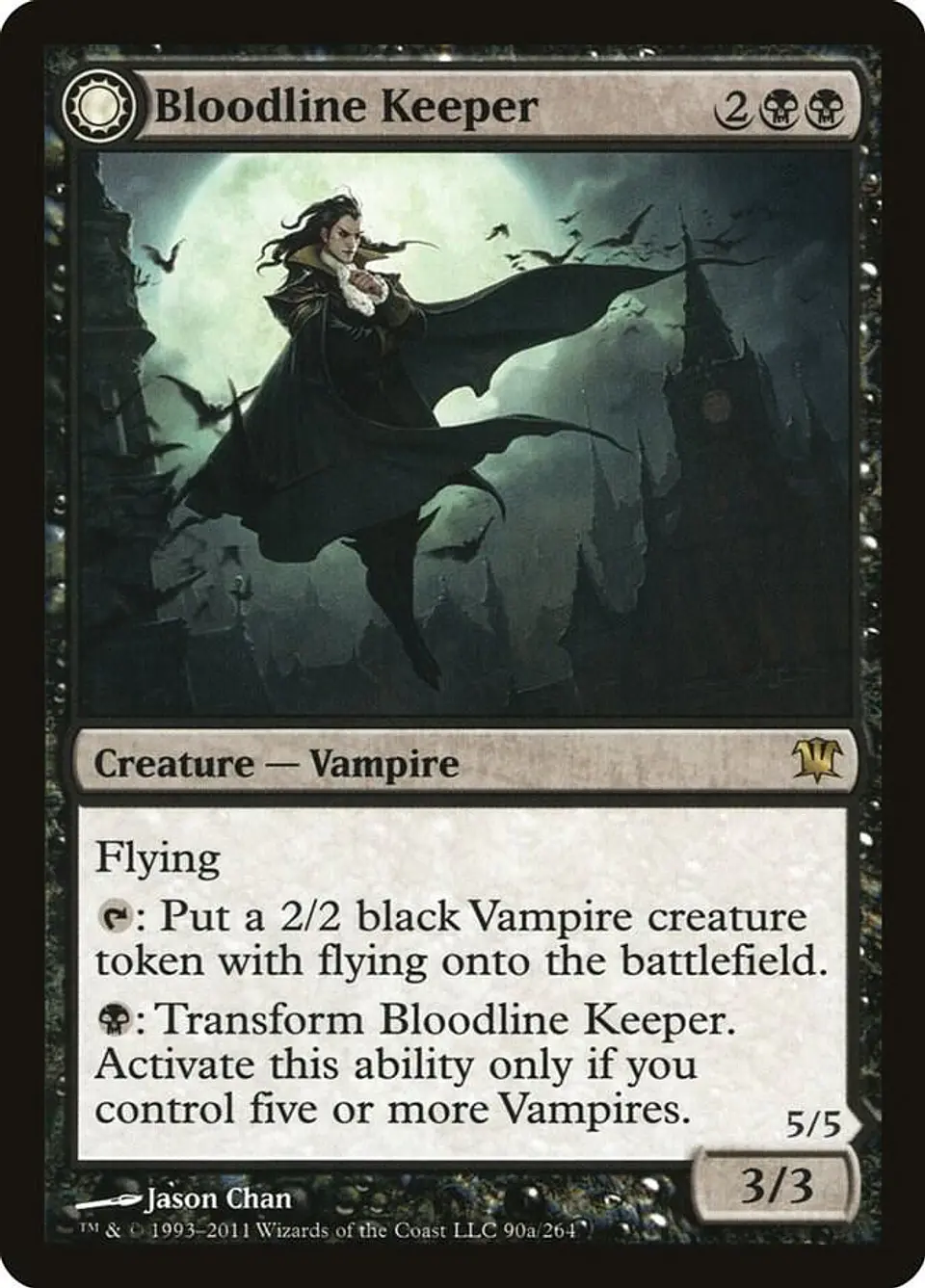Carta Magic - Bloodline Keeper - Idioma: Español - Edicion: Innistrad 1