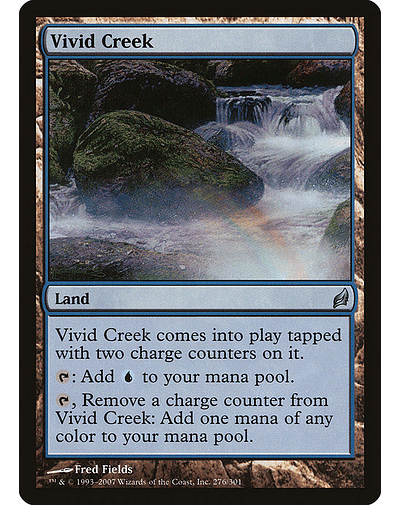 Carta Magic - Vivid Creek - Idioma: Español - Edicion: Lorwyn