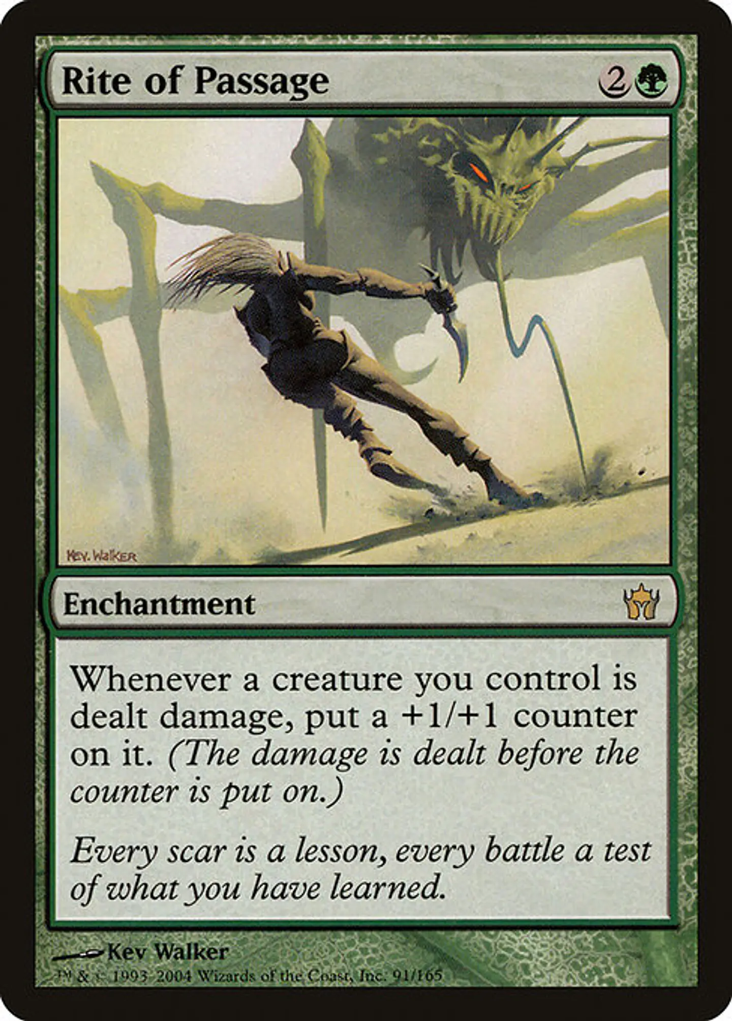 Carta Magic - Rite of Passage - Idioma: Español - Edicion: Fifth Dawn 1