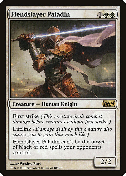 Carta Magic - Fiendslayer Paladin - Idioma: Español - Edicion: Magic 2014