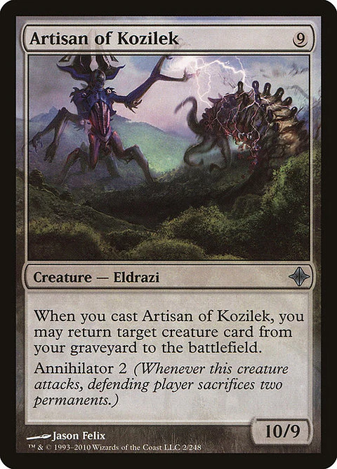 Carta Magic - Artisan of Kozilek - Idioma: Español - Edicion: Rise of the Eldrazi