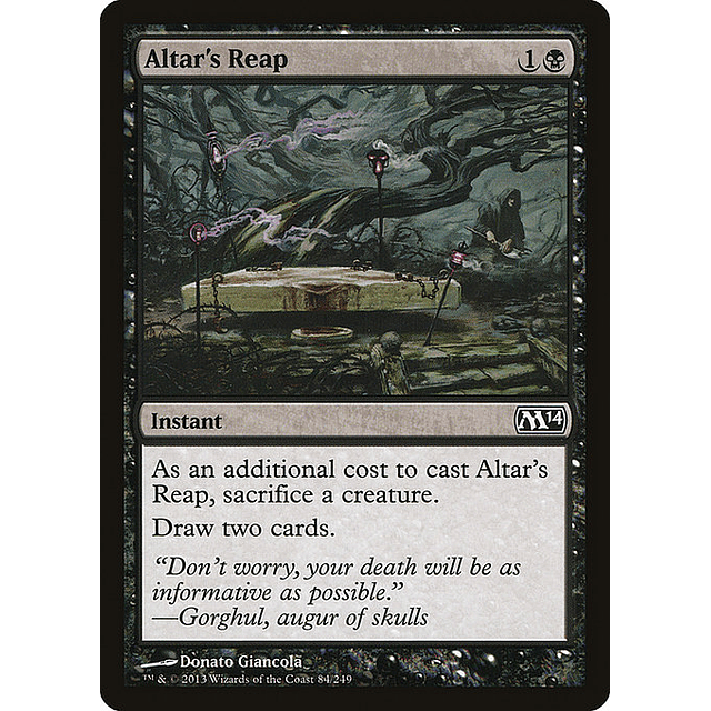 Carta Magic - FOIL Altar's Reap - Idioma: Español - Edicion: Magic 2014