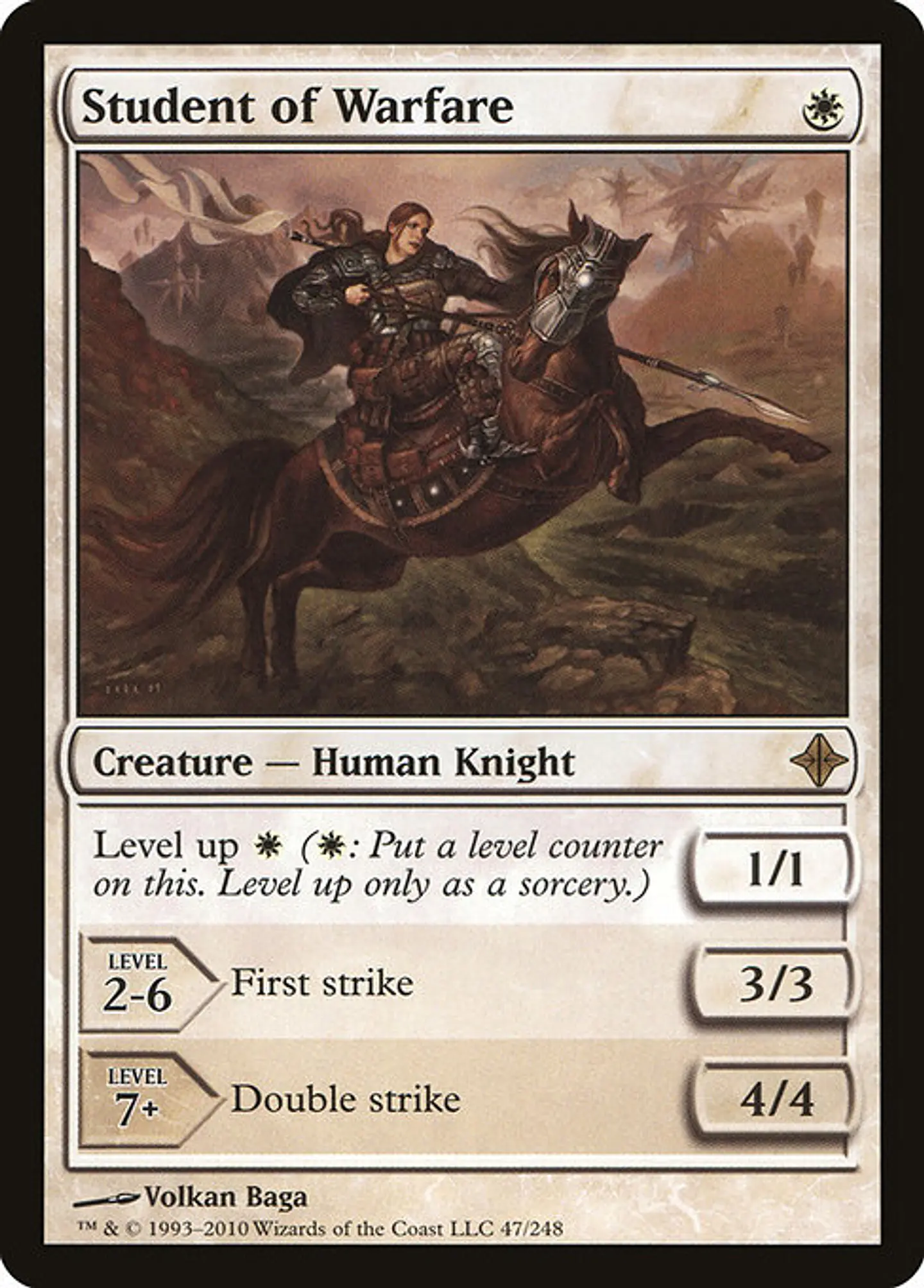 Carta Magic - Student of Warfare - Idioma: Español - Edicion: Rise of the Eldrazi 1