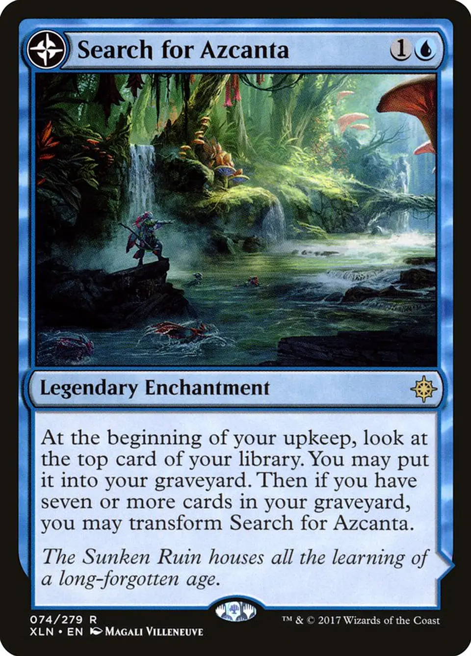 Carta Magic - Search for Azcanta - Idioma: Español - Edicion: Ixalan 1