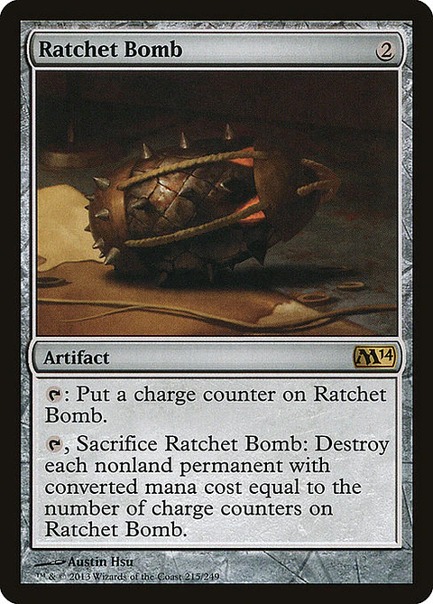 Carta Magic - Ratchet Bomb - Idioma: Español - Edicion: Magic 2014