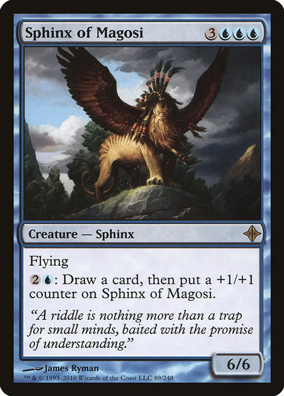 Carta Magic - FOIL Sphinx of Magosi - Idioma: Español - Edicion: Rise of the Eldrazi 1