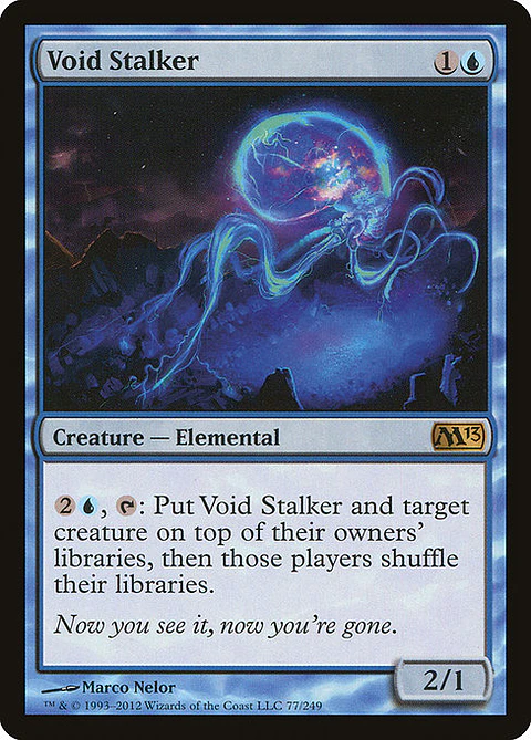 Carta Magic - Void Stalker - Idioma: Español - Edicion: Magic 2013