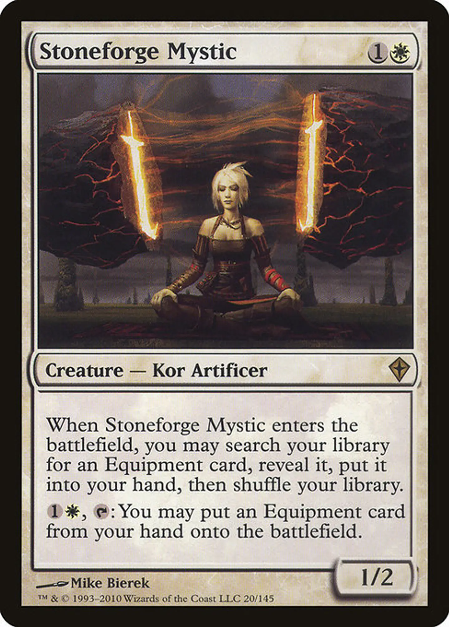 Carta Magic - Stoneforge Mystic - Idioma: Español - Edicion: Worldwake 1