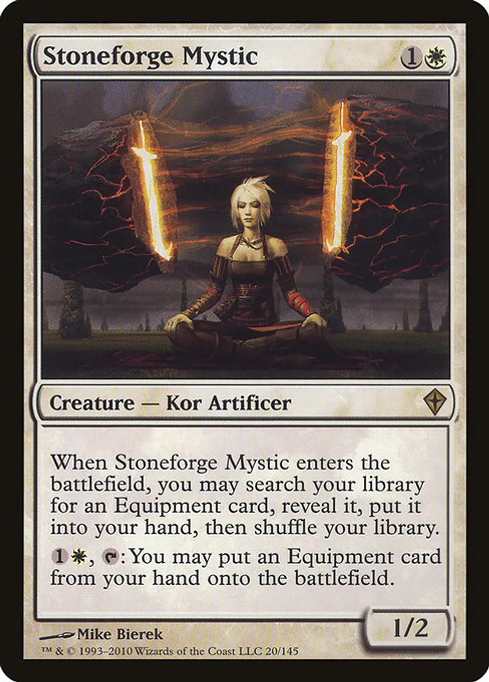 Carta Magic - Stoneforge Mystic - Idioma: Español - Edicion: Worldwake 1