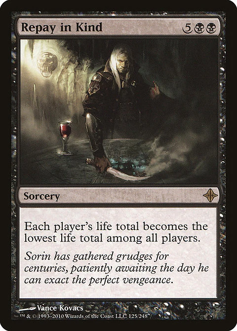 Carta Magic - Repay in Kind - Idioma: Español - Edicion: Rise of the Eldrazi