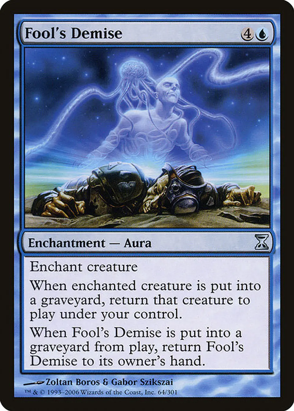 Carta Magic - Fool's Demise - Idioma: Español - Edicion: Time Spiral 1