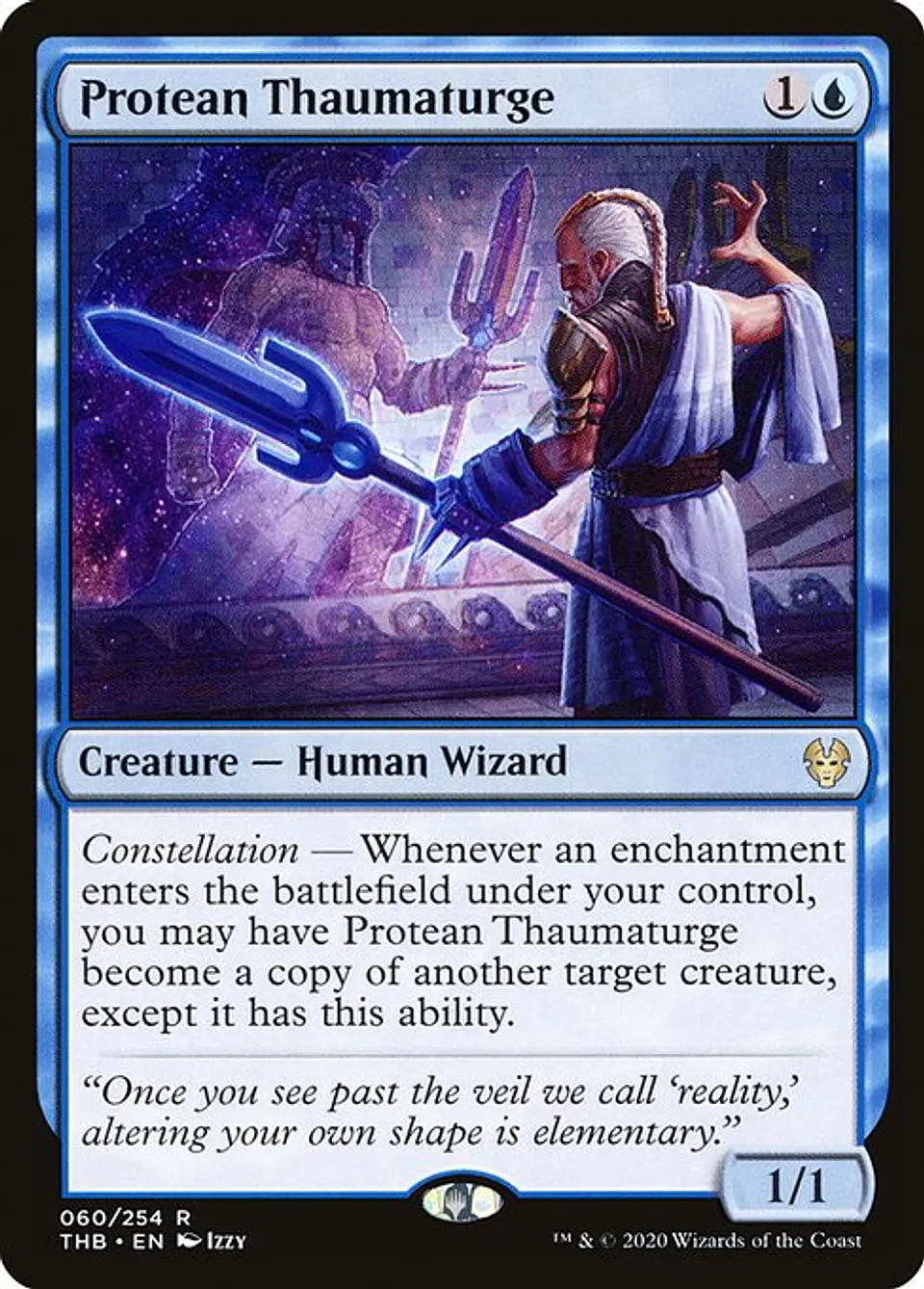 Carta Magic - FOIL Protean Thaumaturge - Idioma: Ingles - Edicion: Theros Beyond Death 1